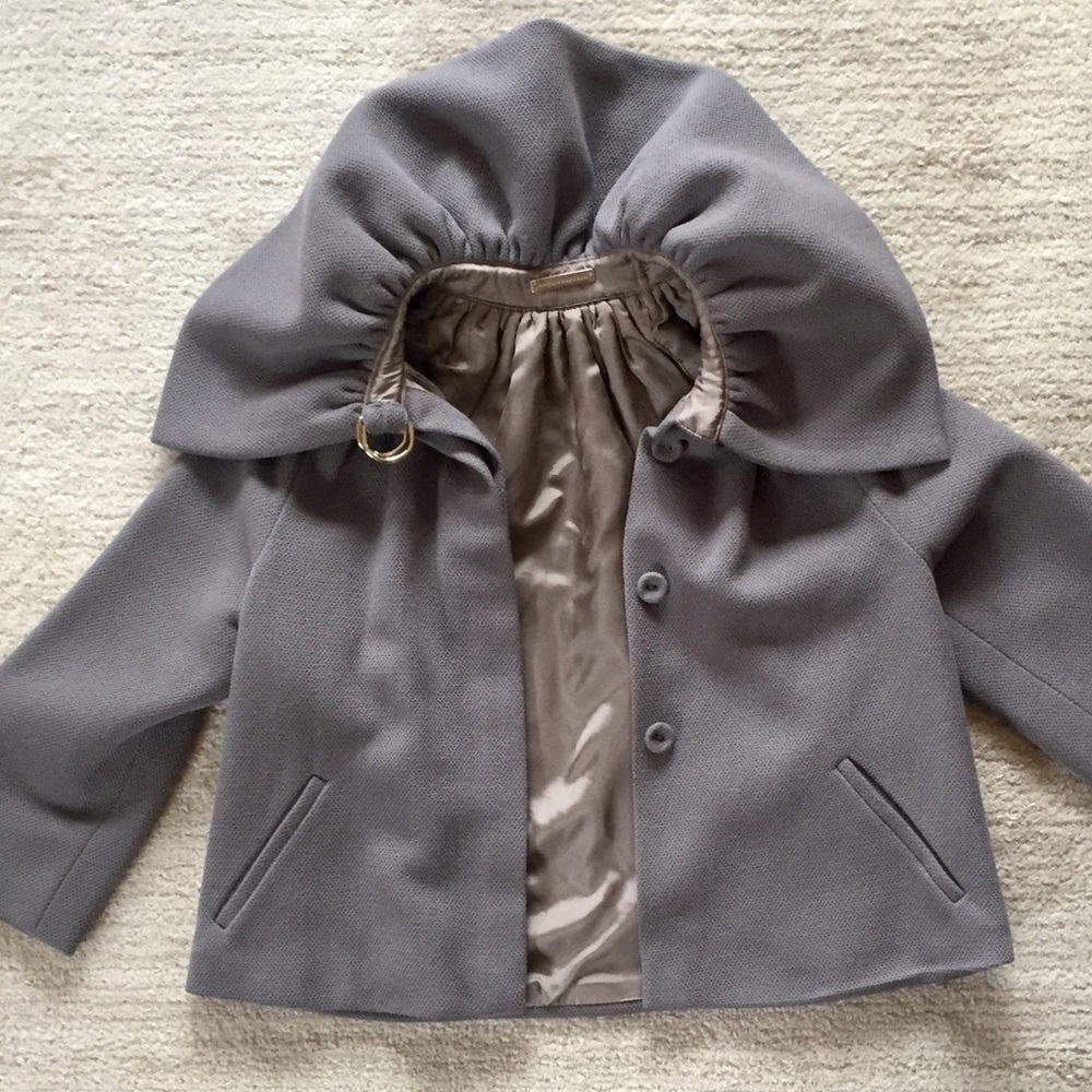 Loeffler Randall - Flounce Collared Jacket - image 1